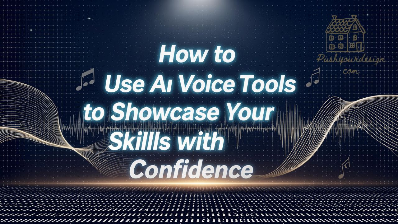 How to Use AI Voice Tools to Showcase Your Skills with Confidence