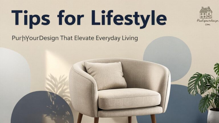 Tips for Lifestyle PushYourDesign That Elevate Everyday Living