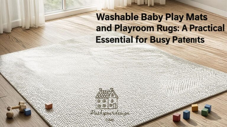 Washable Baby Play Mats and Playroom Rugs