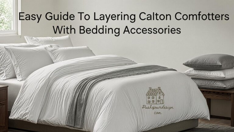 Easy Guide To Layering Cotton Comforters With Bedding Accessories