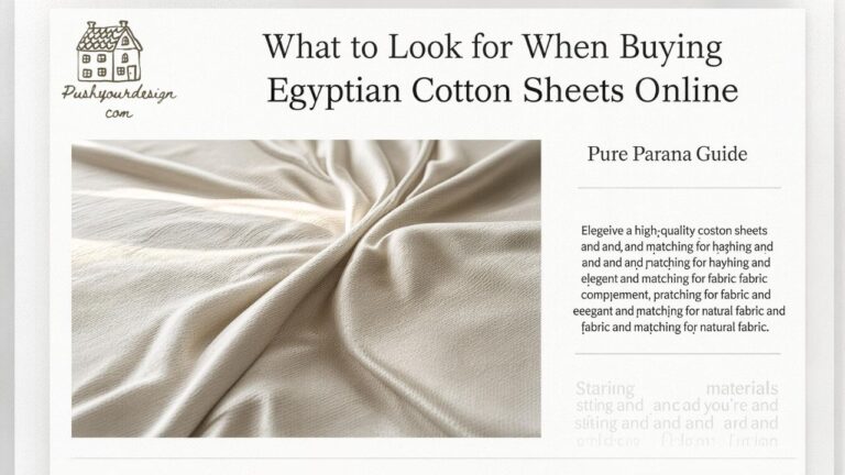 What to Look for When Buying Egyptian Cotton Sheets Online - Pure Parima Guide