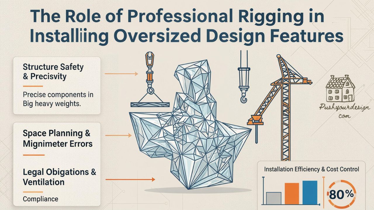 The Role of Professional Rigging in Installing Oversized Design Features